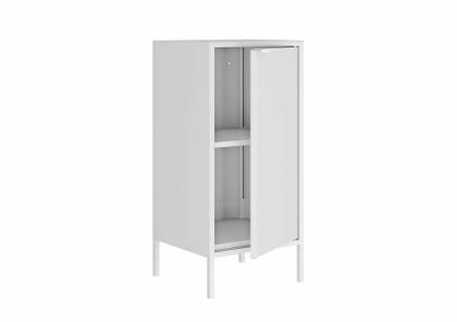 Imagem de Balcão Alto Multiúso Itatiaia Smart - 1 Porta - Branco Matte