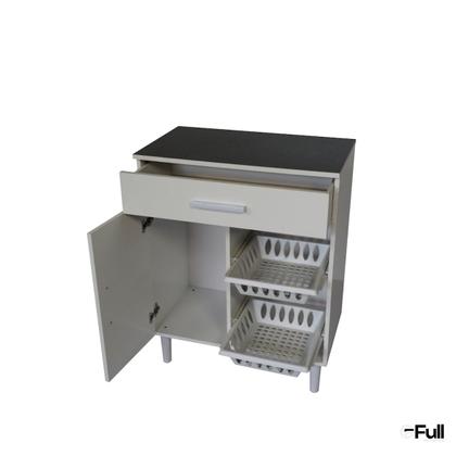 Imagem de Balcão Armário Microondas Forno Fruteira Multiuso