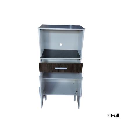 Imagem de Balcão Armário Organizador Microondas e Forno Duplo