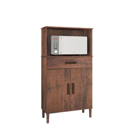 Imagem de Balcão Armário Organizador Microondas e Forno Duplo