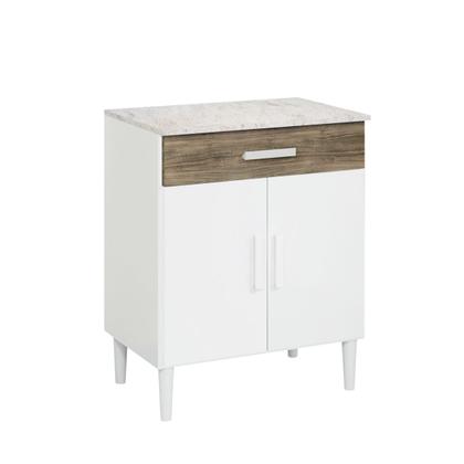 Imagem de Balcão Armário Organizador Microondas Simples Cozinha