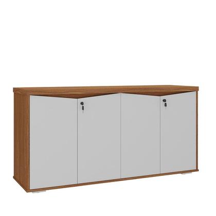Imagem de Balcão artany 4 portas ii - y37 - freijó/branco 6292