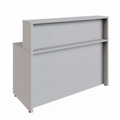 Imagem de Balcão Atendimento 120 cm Recepção Alto Escritório F5 Office