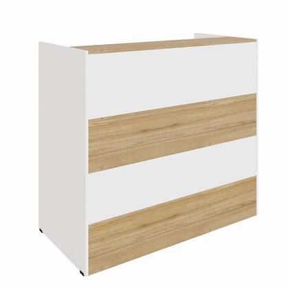 Imagem de Balcão Atendimento Recepção Escritório 90 cm x 110 cm F5