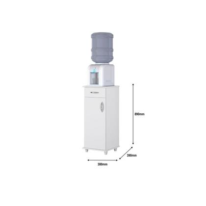 Imagem de Balcão Bebedouro Multiuso Slim 1 Porta E 1 Gaveta Faro
