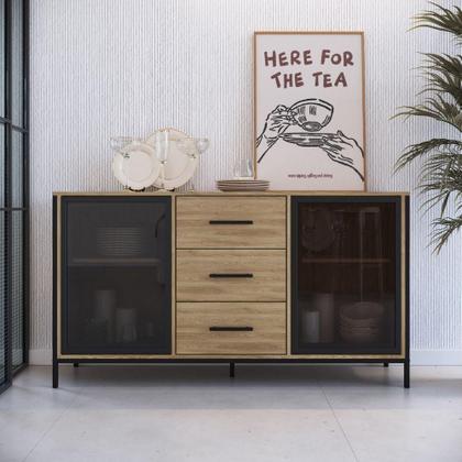Imagem de Balcao Buffet Duo 150 cm P1068 PP Milani Store