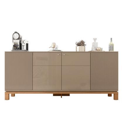 Imagem de Balcão Buffet Sala de Jantar 179cm Lucca Areia/Freijó C01 - Mpozenato