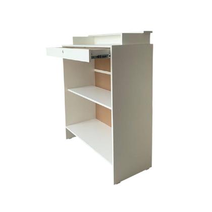 Imagem de Balcão Caixa + 2 Expositores Lojas E Comércios Branco - Suprema Móveis