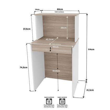 Imagem de Balcão Caixa Atendimento Comercial Recepção 600x420 NetMobil