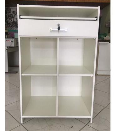 Imagem de Balcão Caixa Mdf (recepção Vallet Loja Gaveta) Atendimento