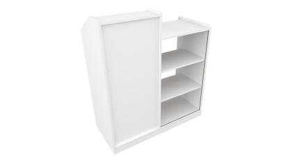 Imagem de Balcão Caixa Vitrine Mdp Loja Recepção Atendimento
