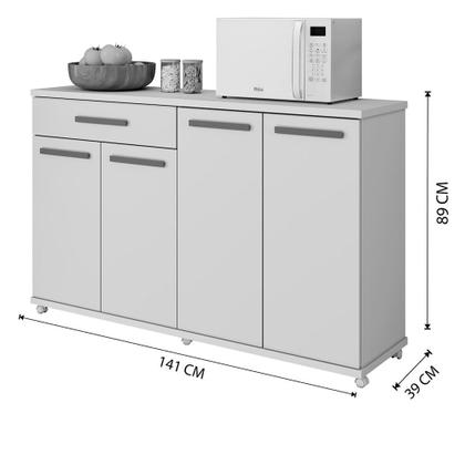 Imagem de Balcão Campinas com 4 portas Arte Móveis