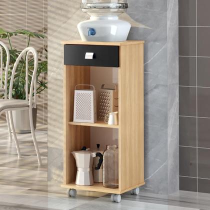 Imagem de Balcão Com Rodinhas Bianca 1 Porta 1 Gaveta