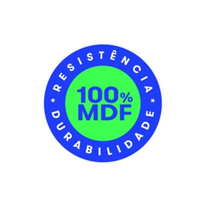 Imagem de Balcão Cozinha 1 Porta 1 Gaveta 80cm com Tampo 100% MDF Rodapé em PVC Essence Itatiaia