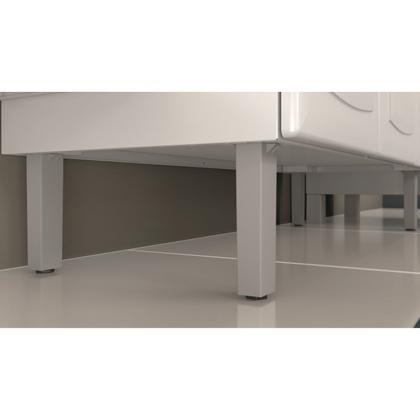 Imagem de Balcão Cozinha em Aço 3 Portas 2 Gavetas 105cm com Tampo Luce Itatiaia