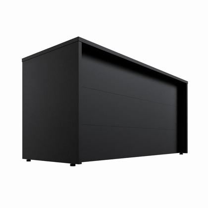 Imagem de Balcão de Atendimento Reto 150 cm Recepção Baixo F5 Office