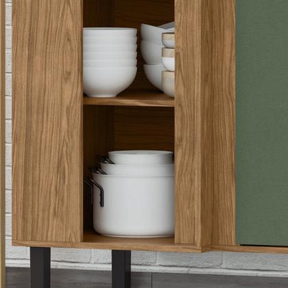 Imagem de Balcão de Canto Reto Módulo de Cozinha 1 Porta - Toscana