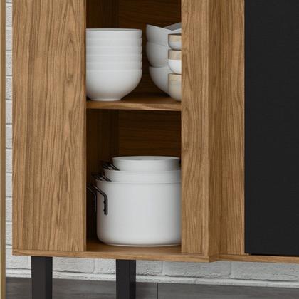 Imagem de Balcão de Canto Reto Módulo de Cozinha 1 Porta - Toscana