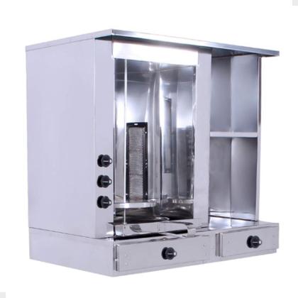 Imagem de Balcão De Churrasco Grego, A Gás C/ Porta De Vidro E Pá R0087-P - R2