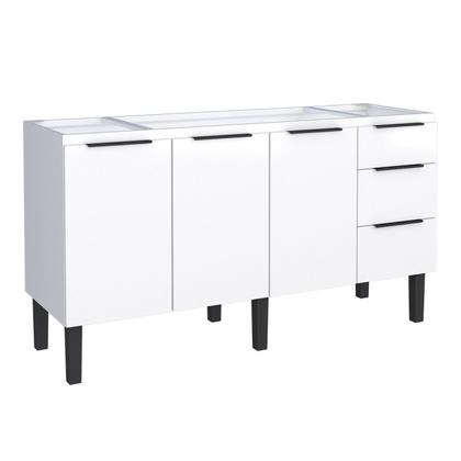 Imagem de Balcão de Cozinha 3 Portas 3 Gavetas 153cm Júpiter