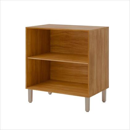 Imagem de Balcão de Cozinha 80cm Divina Celeste 100% MDF 2 Portas Cinamomo Off White MGM Moveis