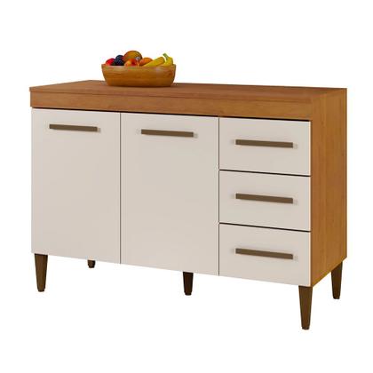 Imagem de Balcão de Cozinha com Tampo 2 Portas 3 Gavetas Virtus