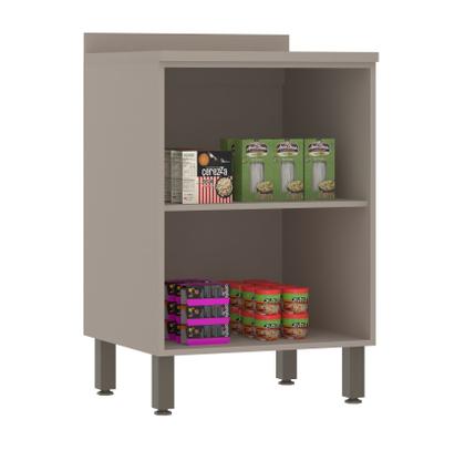 Imagem de Balcão de Cozinha com Tampo 60 cm 2 Portas Stylo Luciane Móveis