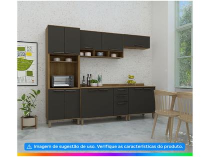 Imagem de Balcão de Cozinha com Tampo Luciane 2 Portas Suíça