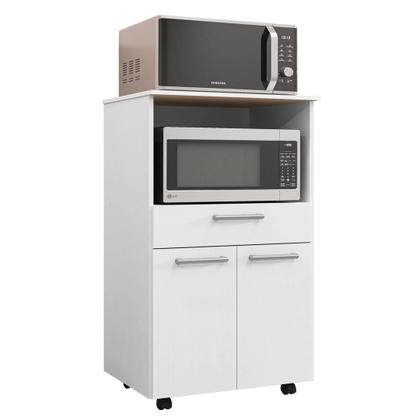 Imagem de Balcão de Cozinha Duplo Forno 2 Portas e 1 Gaveta Duetto