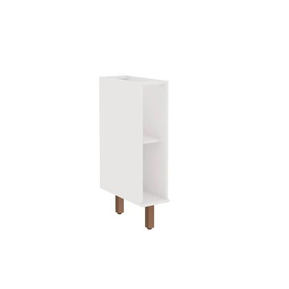 Imagem de Balcão de Cozinha Iluminada Branco 20 cm