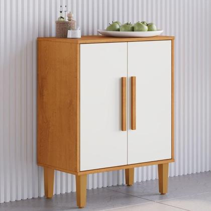 Imagem de Balcão de Cozinha Lorena 2 Portas Nature Off Kaiki Móveis