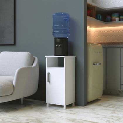 Imagem de Balcão de Cozinha Multiuso Para Filtro de Água e Compartimento para Galão Reserva Branco