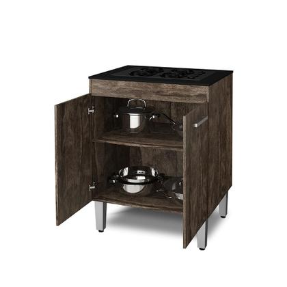 Imagem de Balcão de cozinha para cooktop 4 bocas castani nauru
