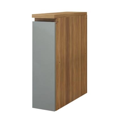 Imagem de Balcão de Cozinha Porta Tempero 1 Porta 20cm 100% MDF Rainha Verde/Nature