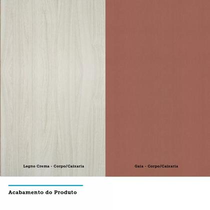 Imagem de Balcão de Cozinha sem Tampo 20cm 1 Porta Luci Luciane Móveis