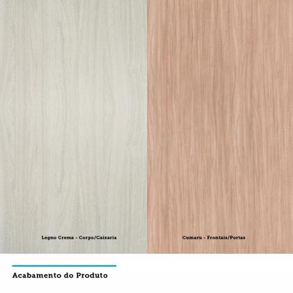 Imagem de Balcão de Cozinha sem Tampo 35cm 1 Porta 1 Prateleira Lis Luciane Móveis