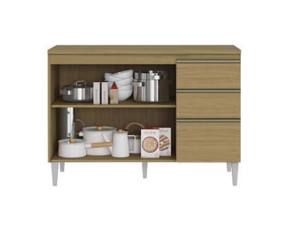 Imagem de BALCÃO DE COZINHA SOPHIA 1,20cm C/ TAMPO