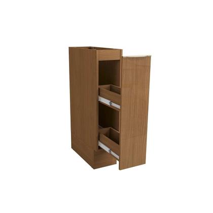 Imagem de Balcão de Cozinha Vibra T621 Porta Tempero s/ Tampo 20cm Canela Lacca - Kappesberg
