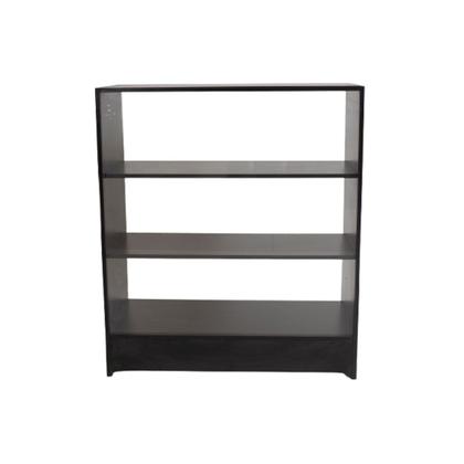 Imagem de Balcão Expositor Com Vidro 100% Mdf Preto - Suprema Móveis