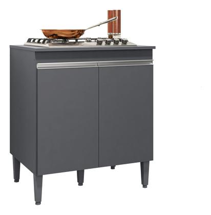 Imagem de Balcão Gabinete Andreia para Cooktop 4 Ou 5 Bocas