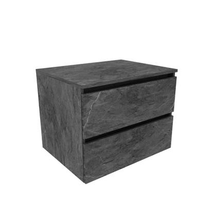 Imagem de Balcão Gabinete para Banheiro sem Cuba Suspenso com gavetas 60cm BN3607 Tecnomóbili