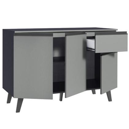 Imagem de Balcão Gabinete Pia Cozinha 3 Portas 1 Gaveta