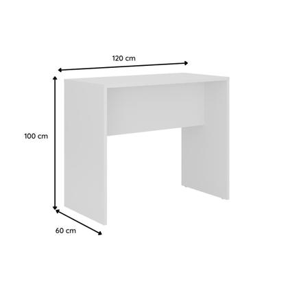 Imagem de Balcão Ilha Cozinha Gourmet Alpha 2513 120cm Branco - Carraro