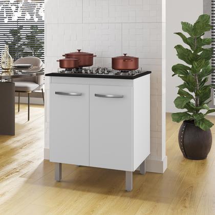 Imagem de Balcão Jade Para Cooktop 4 Bocas Branco