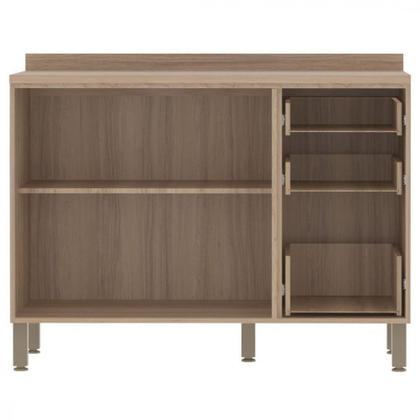Imagem de BalcAo Luciane Yara 2 Portas 3 Gavetas sem Tampo 120 cm 1304/199