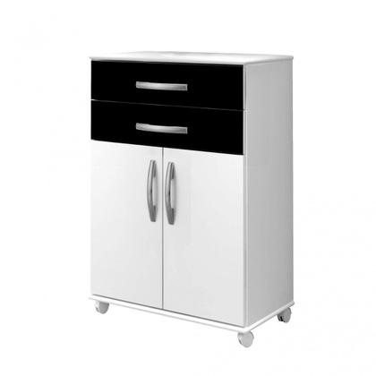 Imagem de Balcão Mônaco Arte Móveis 2 Portas 2 Gaveta Flex 