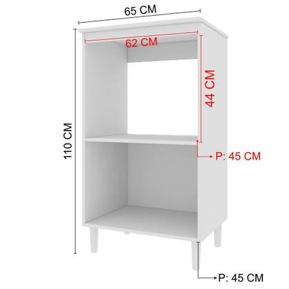 Imagem de Balcão Multiuso Para Forno e Microondas Talita Indekes