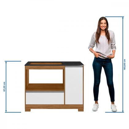 Imagem de Balcão para Cooktop 1 Porta NT 3050 Notável