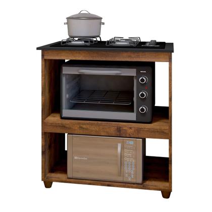 Imagem de Balcão para Cooktop 4 Bocas 2 Nichos para Forno Turim