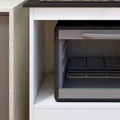 Imagem de Balcão para Cooktop 5 Bocas 2 Nichos para Forno Turim